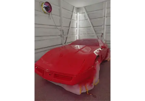 Tamco Paint AG SS Factory Pack Bright Red in Chevrolet Corvette C4