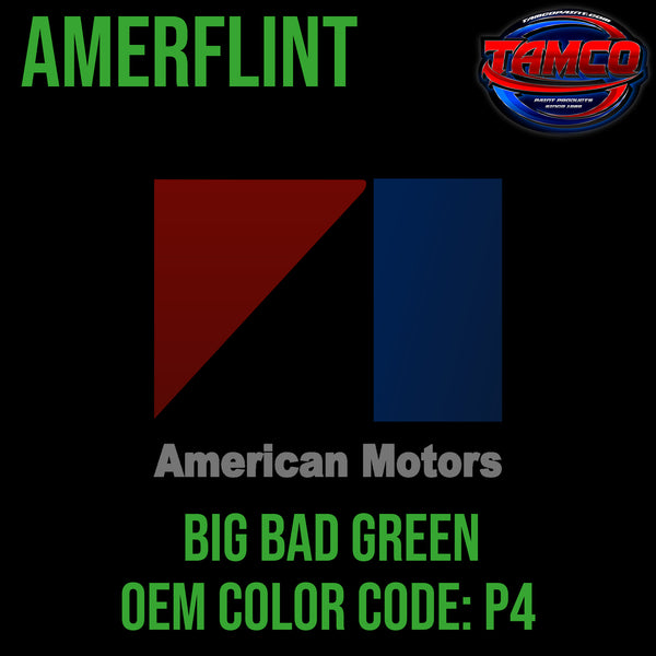 AMC Big Bad Green | P4 | 1969 | OEM Amerflint II Series Single Stage
