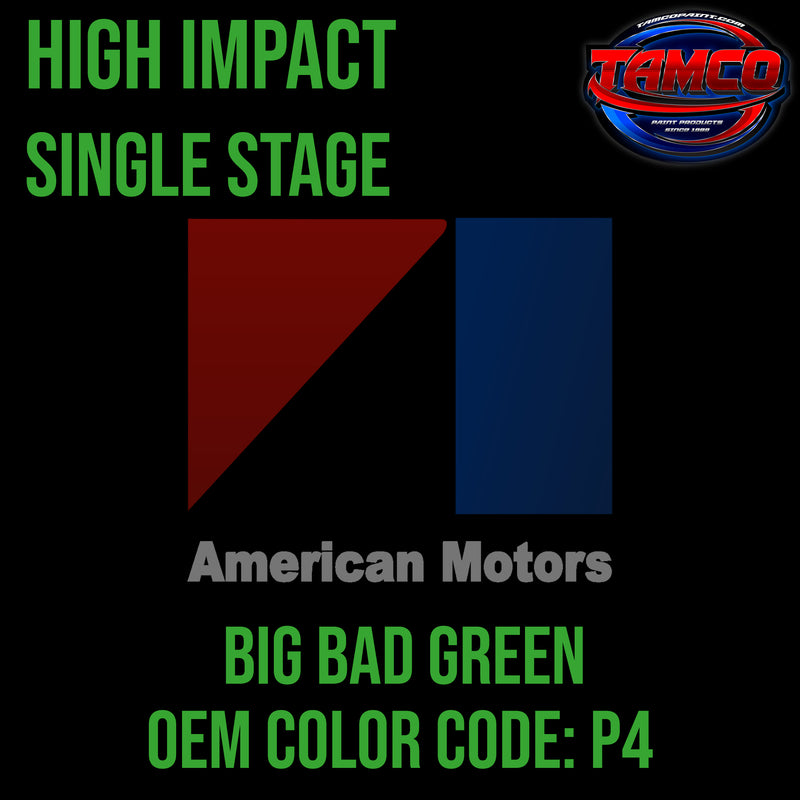 AMC Big Bad Green | P4 | 1969 | OEM High Impact Series Single Stage