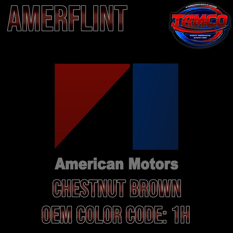 AMC Chestnut Brown | 1H | 1981-1983 | OEM Amerflint II Series Single Stage