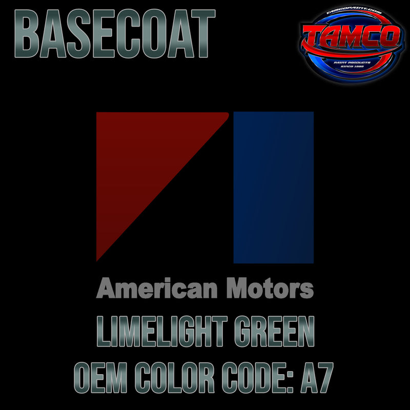 AMC Limelight Green | A7 | 1971 | OEM Basecoat
