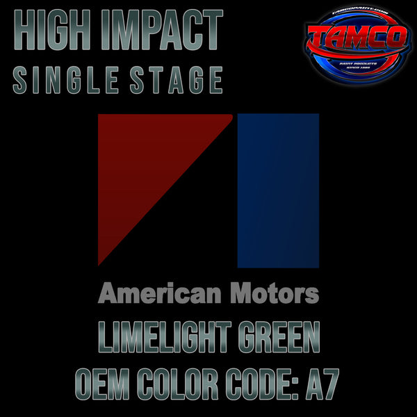AMC Limelight Green | A7 | 1971 | OEM High Impact Single Stage