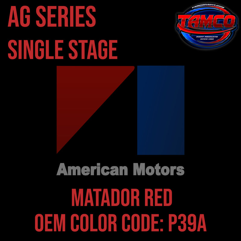 AMC Matador Red | P39A | 1967-1968 | OEM AG Series Single Stage