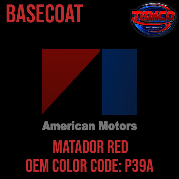 AMC Matador Red | P39A | 1967-1968 | OEM Basecoat