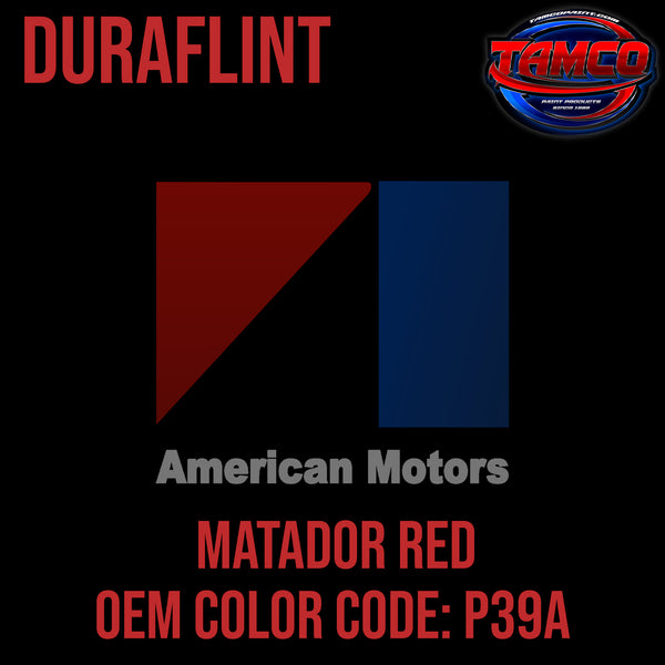 AMC Matador Red | P39A | 1967-1968 | OEM DuraFlint Series Single Stage