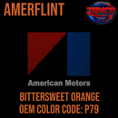 Tamco Paint AMC Rambler Bittersweet Orange OEM Color Code: P79 Amerflint