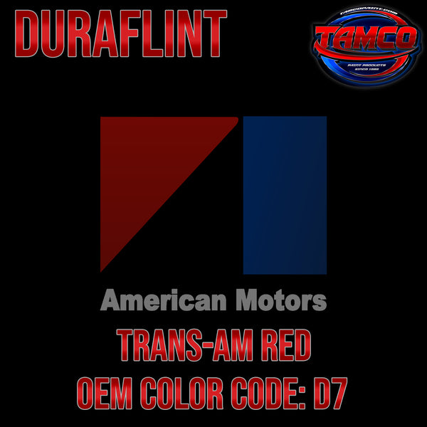 AMC Trans-Am Red | D7 | 1972-1975 | OEM DuraFlint Series Single Stage