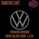 Tamco Paint Volkswagen Panama Brown  Code L12A  OEM Amerflint II Series Single Stage
