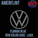 Tamco Paint Volkswagen Florida Blue Code LA5A OEM Amerflint II Series Single Stage