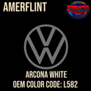 Tamco Paint Volkswagen Arcona White  Code L582  OEM Amerflint II Series Single Stage