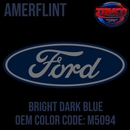 Tamco Paint Ford Bright Dark Blue code M5094 OEM Amerflint II Series Single Stage