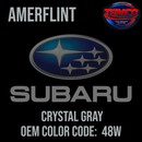 Tamco Paint Subaru Crystal Gray Metallic  Code 48W OEM Amerflint II Series Single Stage