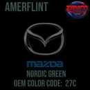Tamco Paint Mazda Nordic Green Code 27C  OEM AmerFlint II Single Stage