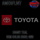 Tamco Paint Toyota Ebony Teal Code 6N9 OEM Amerflint II Single Stage