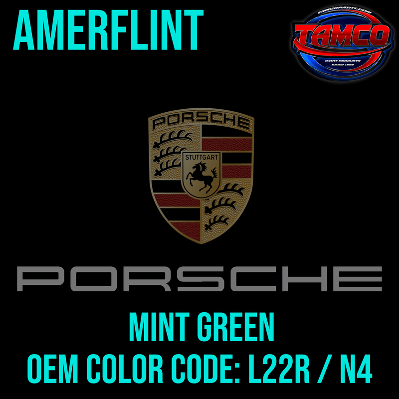 Porsche Mint Green Amerflint