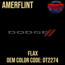 Tamco Paint Dodge Flax code DT2274 OEM Amerflint II Series Single Stage