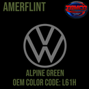 Tamco Paint Volkswagen Alpine Green Code L61H OEM Amerflint II Series Single Stage