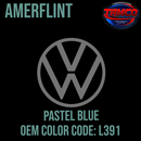 Tamco Paint Volkswagen Pastel Blue Code L391 OEM Amerflint II Series Single Stage