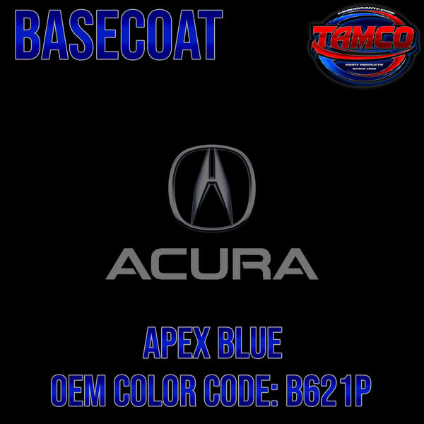 Acura Apex Blue OEM Basecoat 