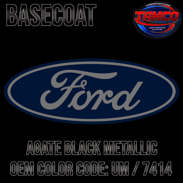 Agate Black Metallic OEM Basecoat