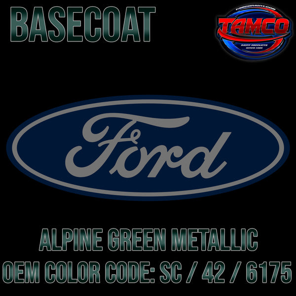 Alphine Green Metallic OEM Basecoat