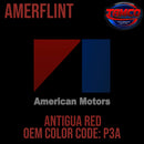 Tamco Paint AMC Rambler Antigua Red code P3A OEM Amerflint II Series Single Stage