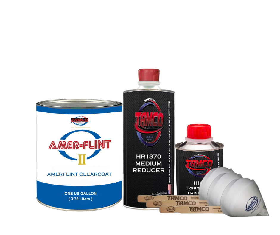 Tamco Paint Amerflint Clearcoat Kit with HR1370 Quart