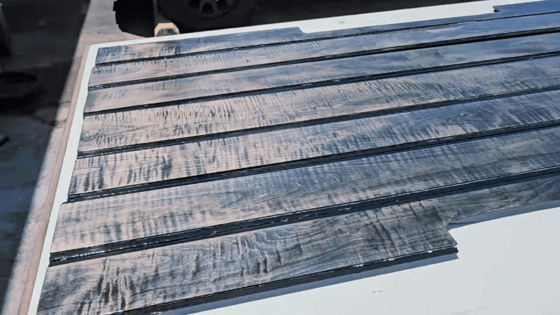 Tamco Paint Amerflint II Clearcoat Kit in Wood Bed