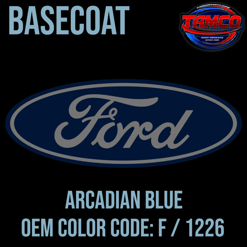 Arcadian Blue OEM Basecoat