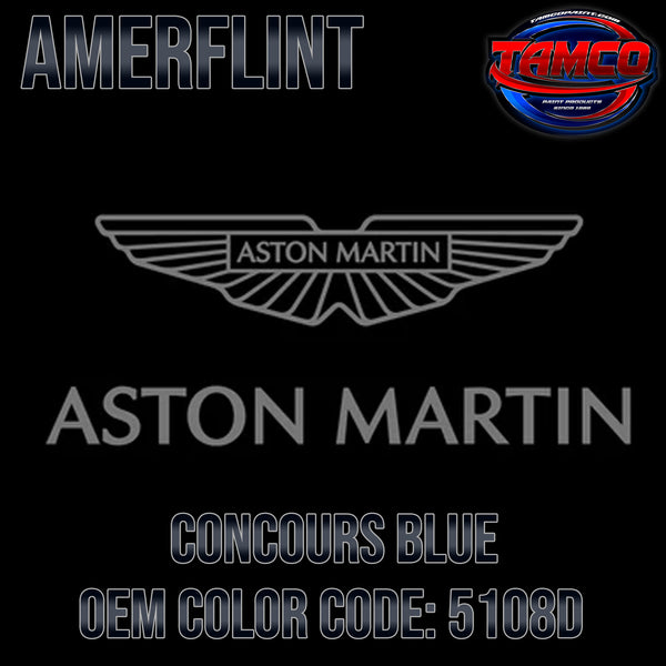 Aston Martin Concours Blue Metallic | 5108D | 2010-2021 | OEM Amerflint II Series Single Stage