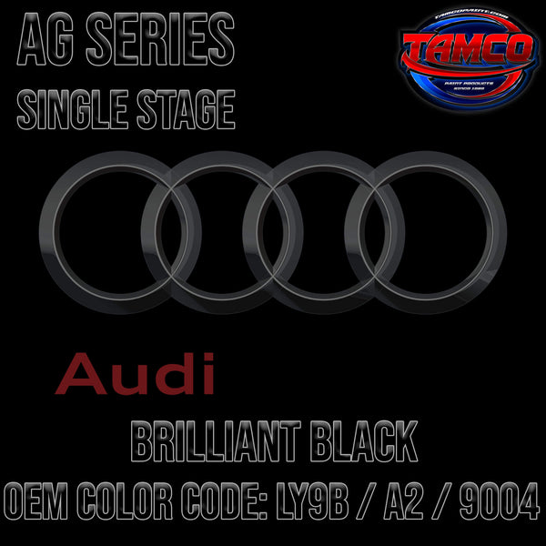 AUDI BRILLIANT BLACK AG SERIES