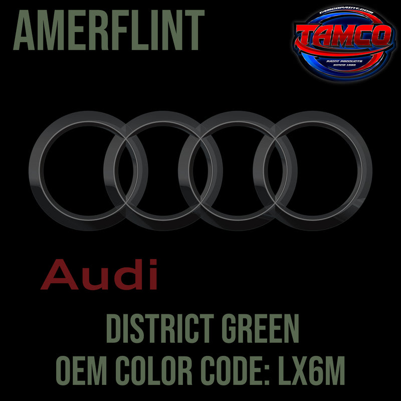 Audi District Green | LX6M | 2020-2024 | OEM Amerflint II Series Single Stage