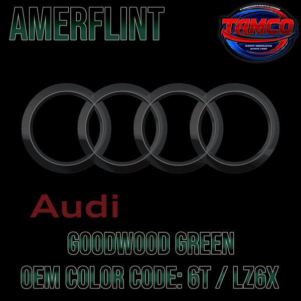 Audi Goodwood Green | 6T/ LZ6X | 2002-2005 | OEM Amerflint II Series Single Stage