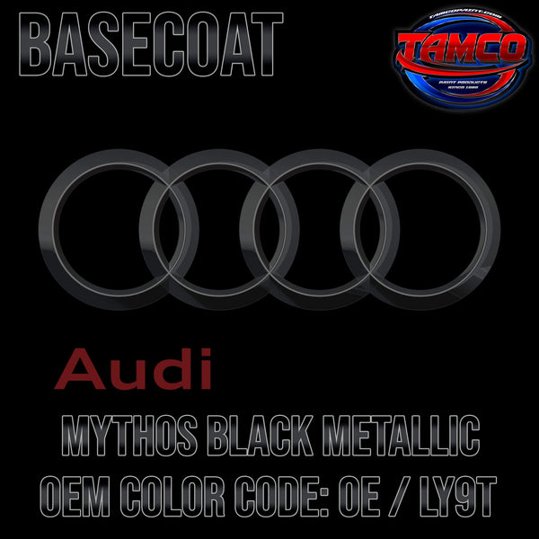 MYTHOS BLACK METALLIC OEM BASECOAT