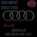 Tamco Paint Audi Amazon Blue Code LY5Y OEM High Impact Single Stage