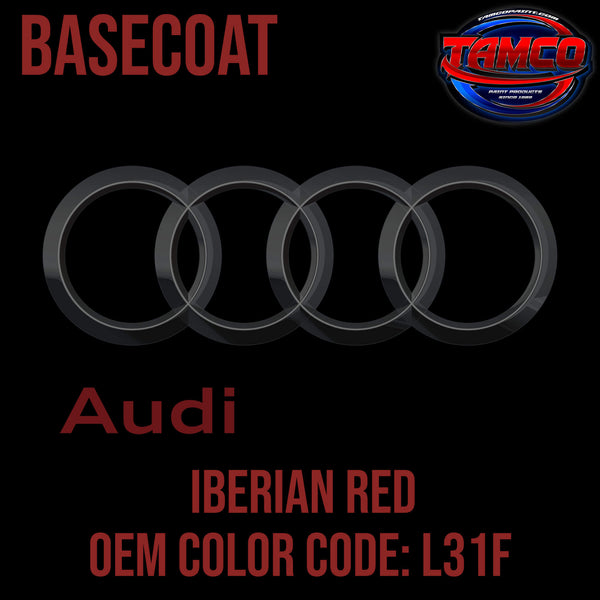 Tamco Paint Audi Iberian Red  L31F OEM Basecoat