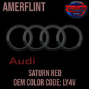 Audi Saturn Red | LY4V | OEM Amerflint II Series Single Stage