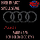 Audi Saturn Red | LY4V | OEM High Impact Single Stage