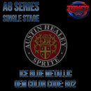 AUSTIN HEALEY ICE BLUE METALLIC AG SERIES