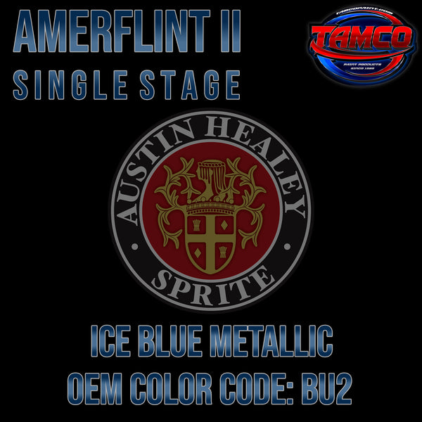Austin-Healey Ice Blue Metallic | BU2 | 1954 | OEM Amerflint II Series Single Stage