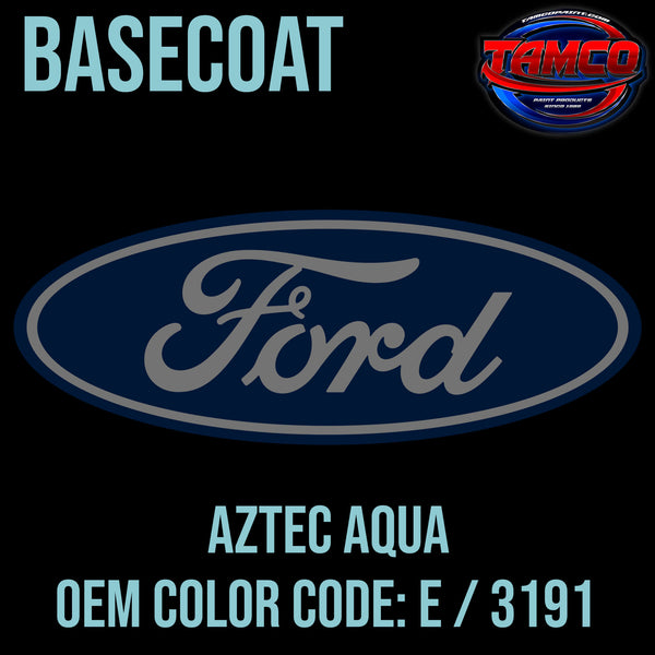 Aztec Aqua OEM Basecoat