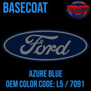 Azure Blue OEM Basecoat