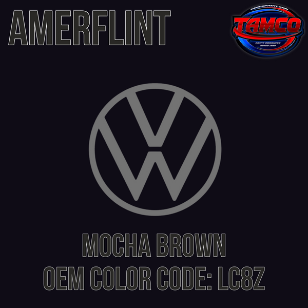 Volkswagen Mocha Brown | LC8Z | 2006-2019 | OEM Amerflint II Series Single Stage