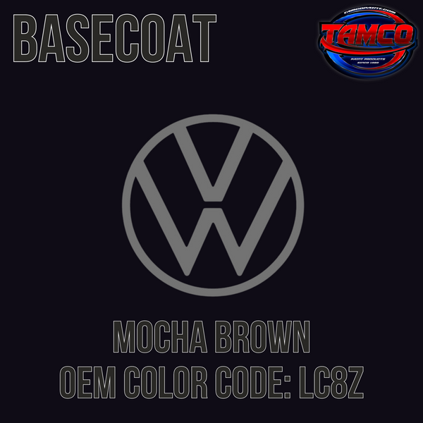 Volkswagen Mocha Brown | LC8Z | 2006-2019 | OEM Basecoat