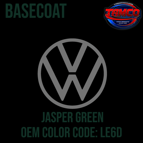 Tamco Paint Volkswagen Jasper Green Code LE6D OEM Basecoat