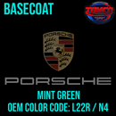 PORSCHE MINT GREEN OEM BASECOAT