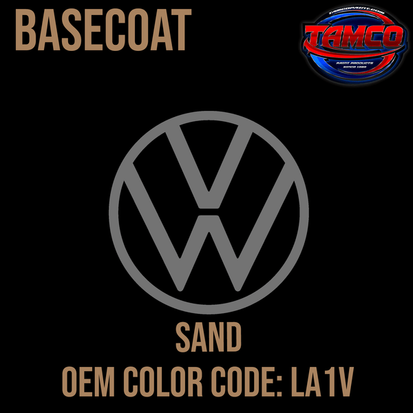 Tamco Paint Volkswagen Sand Code LA1V OEM Basecoat