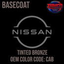 Tamco Paint Nissan Tinted Bronze Code CAB  OEM Basecoat
