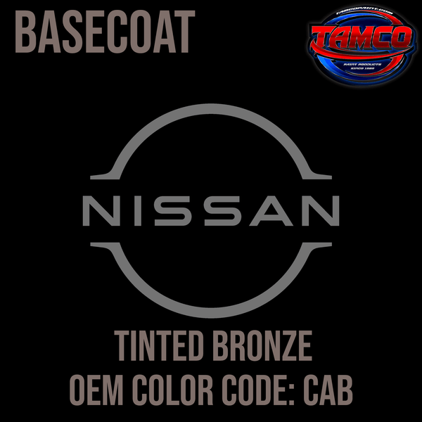 Tamco Paint Nissan Tinted Bronze Code CAB  OEM Basecoat