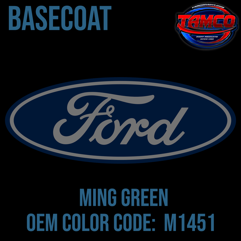 Ford Ming Green | M1451 | 1962-1963 | OEM Basecoat